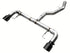 AWE 19-23 BMW 330i / 21-23 BMW 430i Base G2X Track Edition Axle Back Exhaust - Diamond Black - Striker Modified