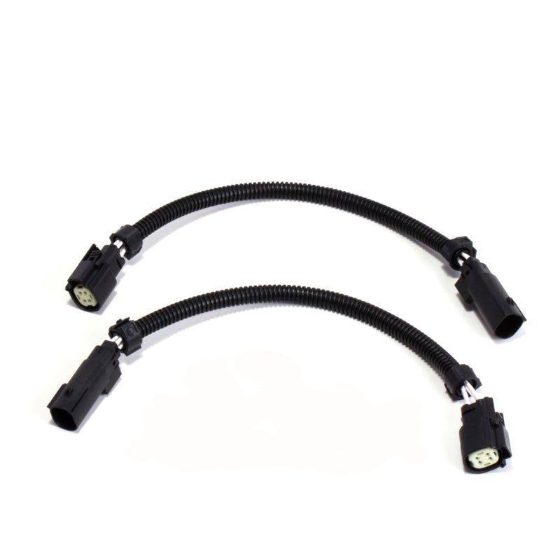 BBK 2015 Mustang GT V6 6-Pin Front O2 Sensor Wire Harness Extensions 12 (pair) - Striker Modified