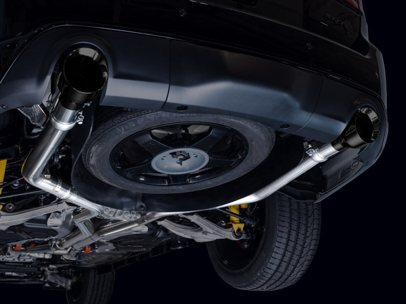 AWE Tuning 18-23 Dodge Durango SRT & Hellcat Track Edition Exhaust - Diamond Black Tips - Striker Modified