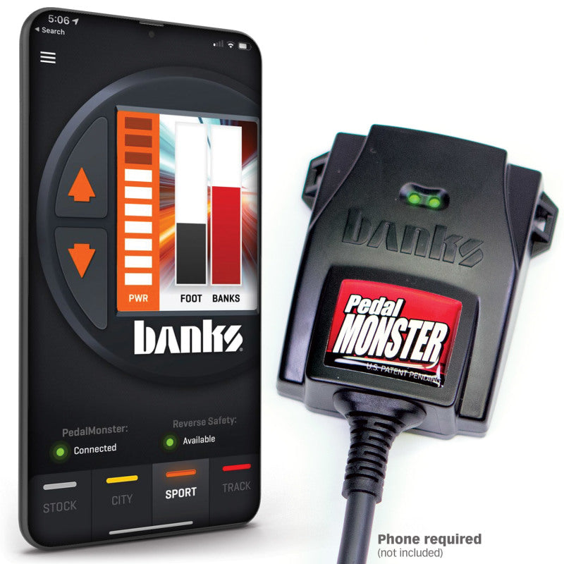 Banks Power Pedal Monster Kit (Stand-Alone) 07-19 RAM 2500/3500/11-20 Ford F-Series 6.7L Use w/Phone - Striker Modified