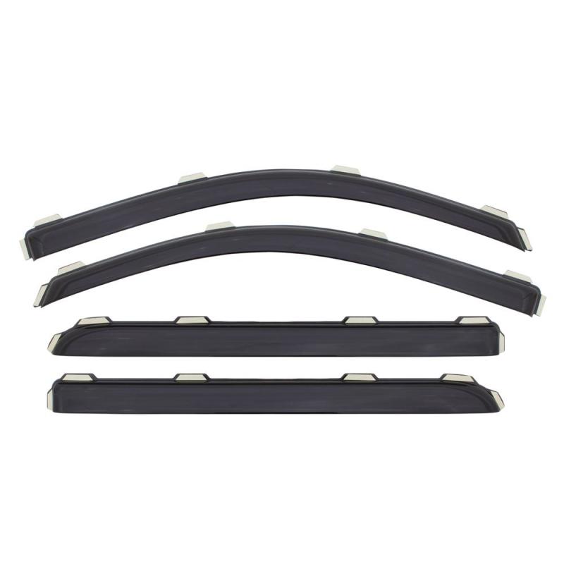 AVS 98-03 Dodge Durango Ventvisor In-Channel Front & Rear Window Deflectors 4pc - Smoke - Striker Modified