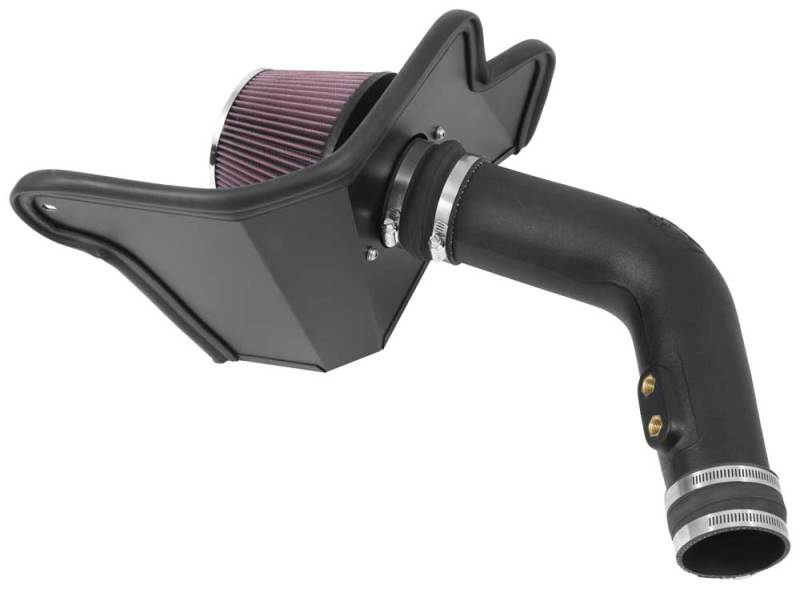 K&N 15-17 Ford Mustang 3.7L V6 F/I Performance Intake Kit - Striker Modified