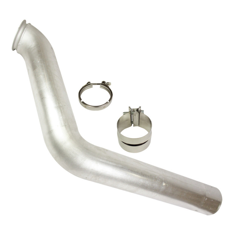 BD Diesel Turbo Downpipe Kit - S400 4in Aluminized Full Marmon - Striker Modified