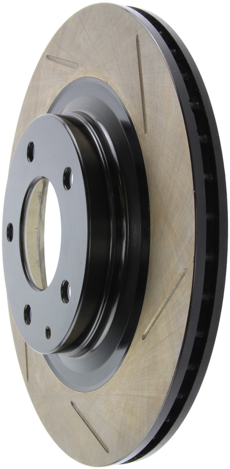 StopTech Power Slot 93-95 Mazda RX-7 SportStop Slotted Rear Left Rotor - Striker Modified