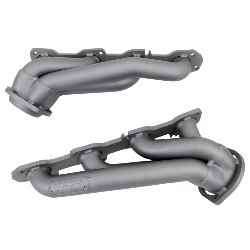 BBK 09-20 Dodge Challenger Hemi 5.7L Shorty Tuned Length Exhaust Headers - 1-3/4in Titanium Ceramic - Striker Modified