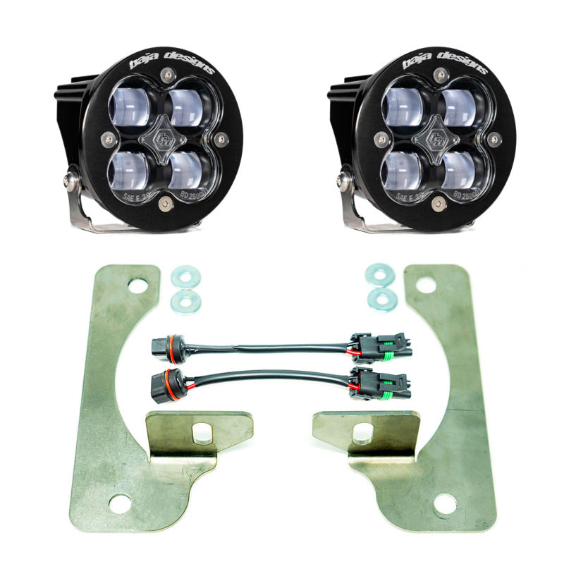 Baja Designs 18+ Wrangler JL Rubicon Squadron-R Fog Light & Fog Pocket Kit - Striker Modified