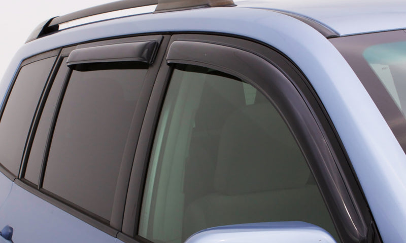 AVS 21-22 Chevrolet Trailblazer Ventvisor Outside Mount Window Deflectors 4pc - Smoke - Striker Modified