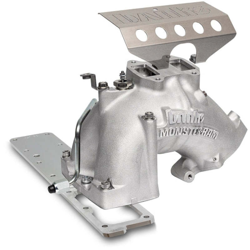 Banks Power 2007.5-2012 Ram 6.7L Monster-Ram Intake System Gen-2 w/Fuel Line-Natural w/Heater System - Striker Modified