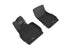 3D Maxpider 20-22 Chevrolet Corvette C8 20-22 Kagu Floor Mats - Black R1 - Striker Modified