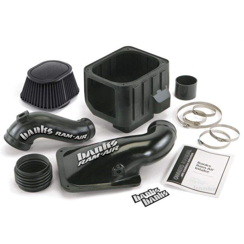 Banks Power 01-04 Chevy 6.6L LB7 Ram-Air Intake System - Dry Filter - Striker Modified