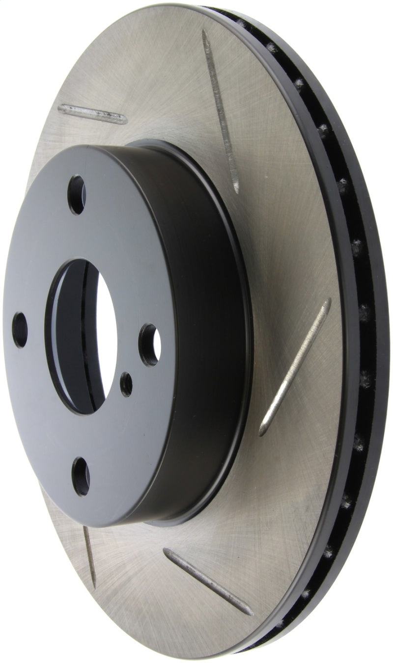 StopTech Power Slot 89-93 Mazda Miata SportStop Slotted Front Left Rotor - Striker Modified