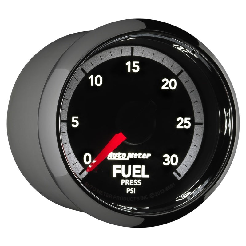 Autometer Factory Match 52.4mm Full Sweep Electronic 0-30 PSI Fuel Pressure Gauge Dodge 4th Gen - Striker Modified