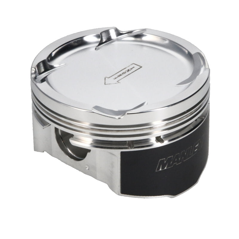 Manley 08+ Mitsubishi Evo X (4B11T) 86mm STD Bore 9.0:1 Dish Piston Set with Rings - Striker Modified