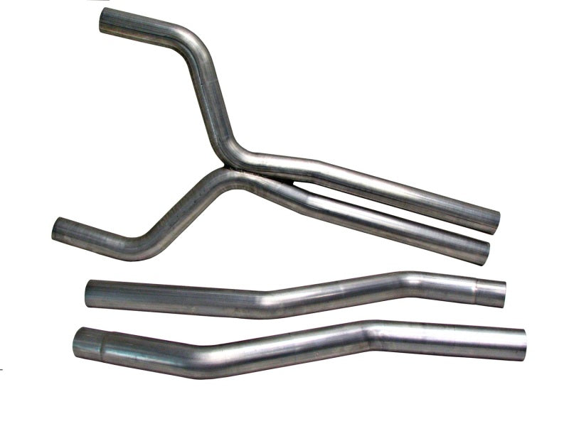 BBK 10-11 Camaro V6 High Flow After Cat X Pipe - 2-1/2 - Striker Modified