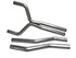 BBK 10-11 Camaro V6 High Flow After Cat X Pipe - 2-1/2 - Striker Modified