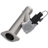 QTP 2019 Ram 1500 3in 304SS Aggressor Cutout Mid Pipe - Striker Modified