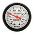 Autometer Phantom 52mm 30in Hg-Vac/45PSI Mechanical Vacuum/Boost Gauge - Striker Modified