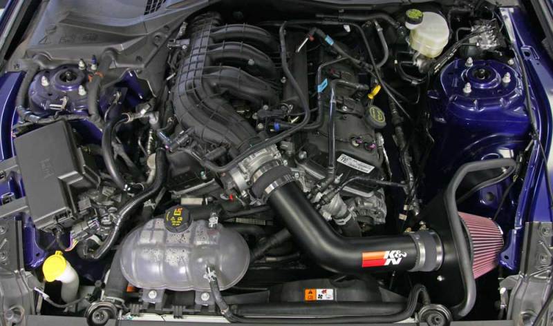 K&N 2015 Ford Mustang 3.7L V6 Performance Intake Kit - Striker Modified