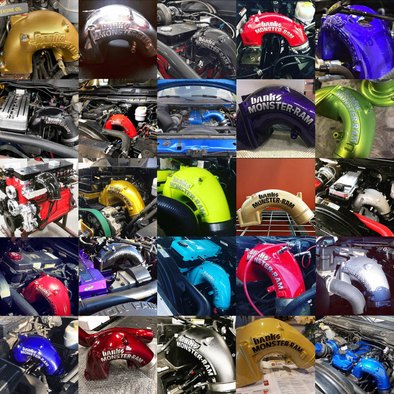 Banks Power 03-07 Dodge 5.9L w/ Stock Intercooler Monster-Ram Intake System - Striker Modified