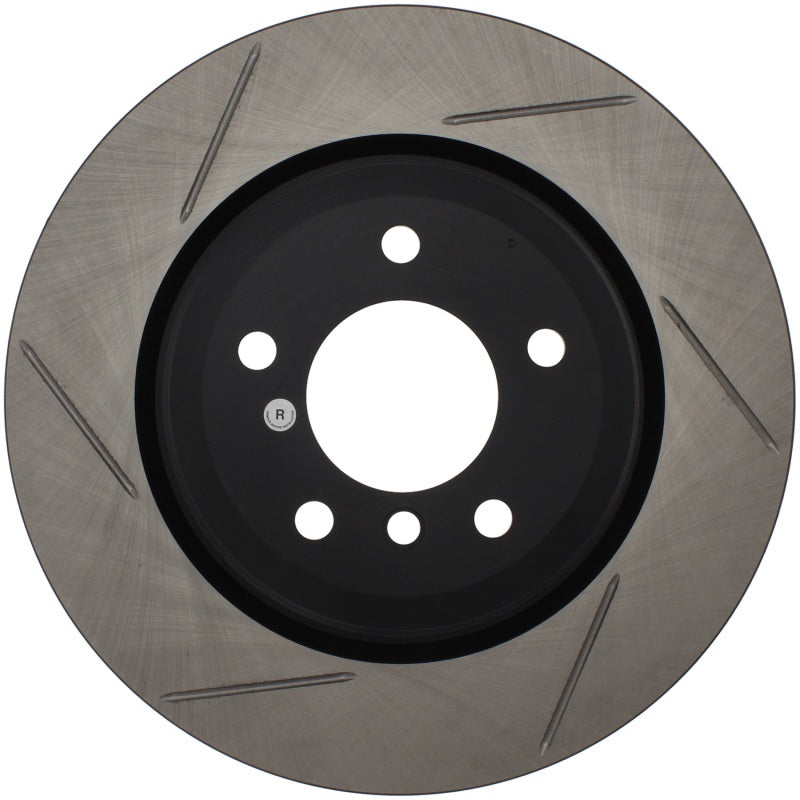StopTech Power Slot 06 BMW 330 Series / 07-09 335 Series Rear Left Slotted Rotor - Striker Modified