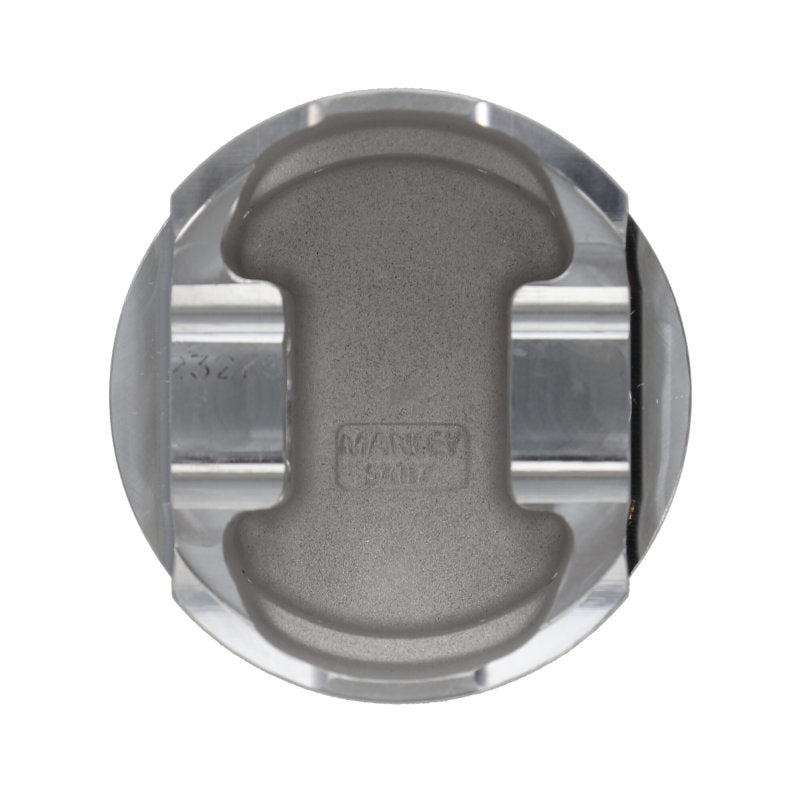 Manley 03-06 Evo 8/9 (7 Bolt 4G63T) 85mm STD Bore 9.0:1 Dish Pistons w/ Rings - Striker Modified