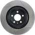 StopTech Power Slot 12-13 Audi A6 Quattro/11-12 A7 Quattro / 10-13 S4 Rear Right Slotted Rotor - Striker Modified