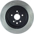 StopTech Power Slot 06-09 Lexus GS Series / 06-10 IS350 Rear Left Slotted Rotor - Striker Modified