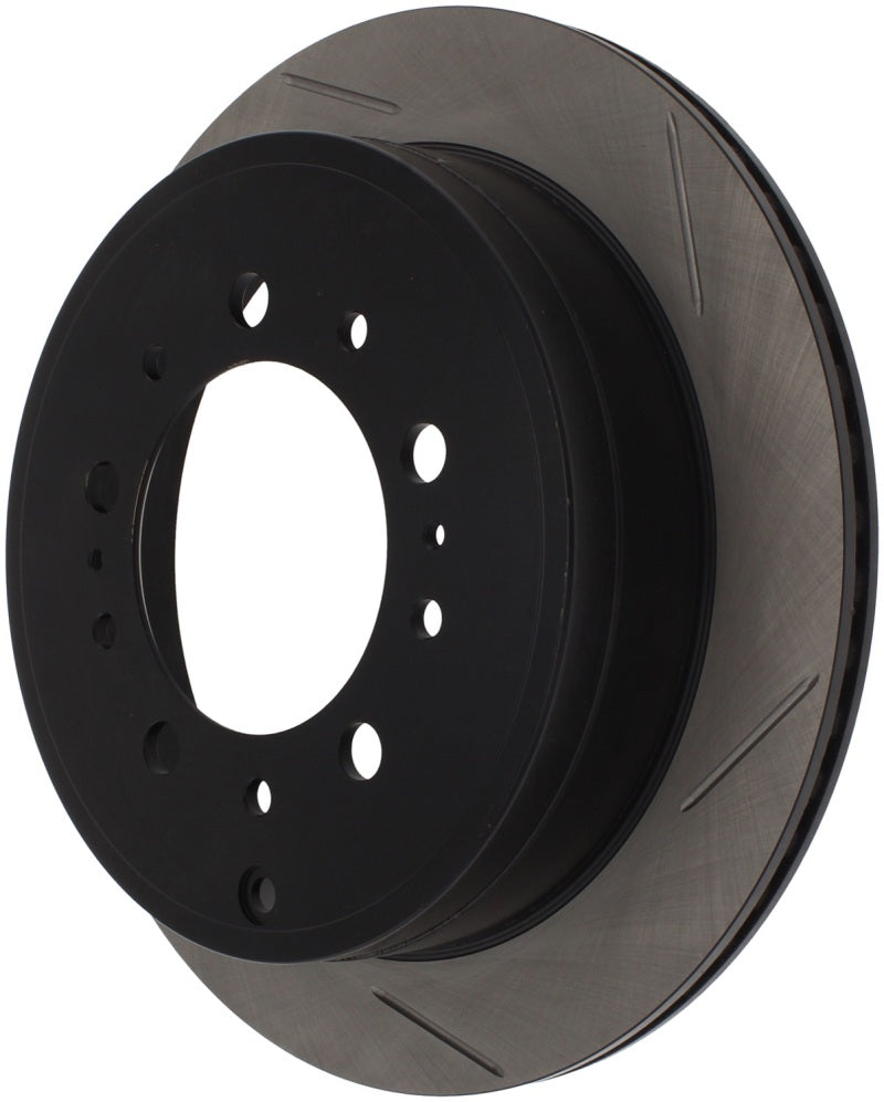 StopTech Power Slot 08-09 Lexus LX450/470/570 / 07-09 Toyota Tundra Slotted Left Rear Rotor - Striker Modified