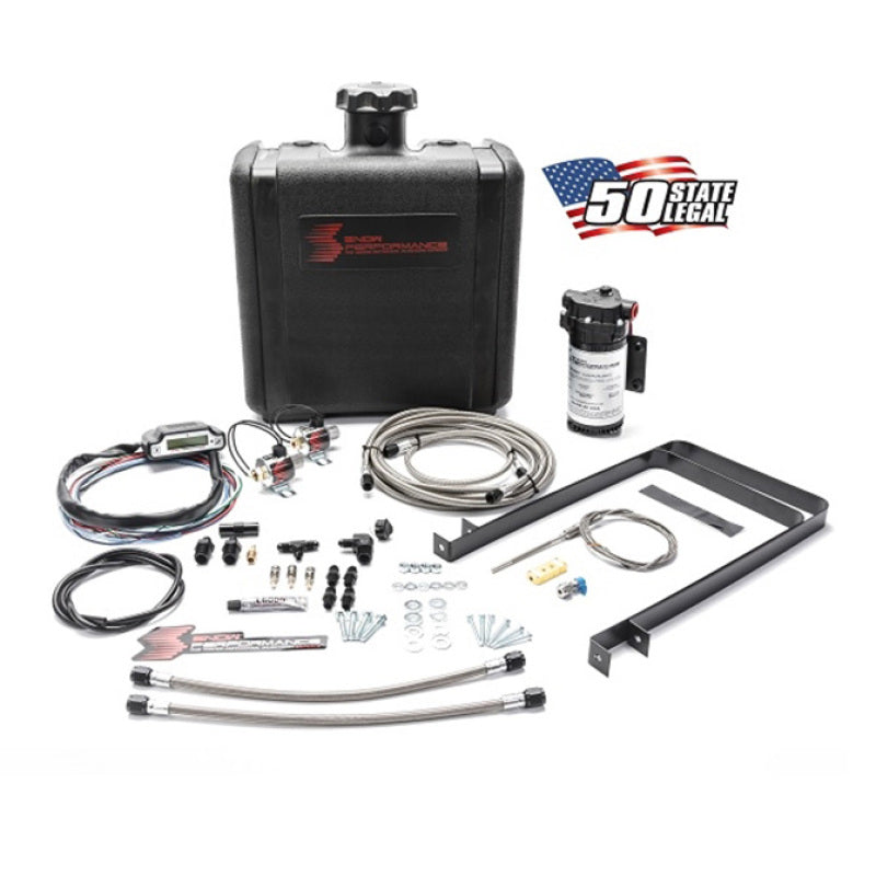 Snow Performance Stg 3 Boost Cooler Water Injection Kit TD Univ. (SS Braided Line and 4AN Fittings) - Striker Modified