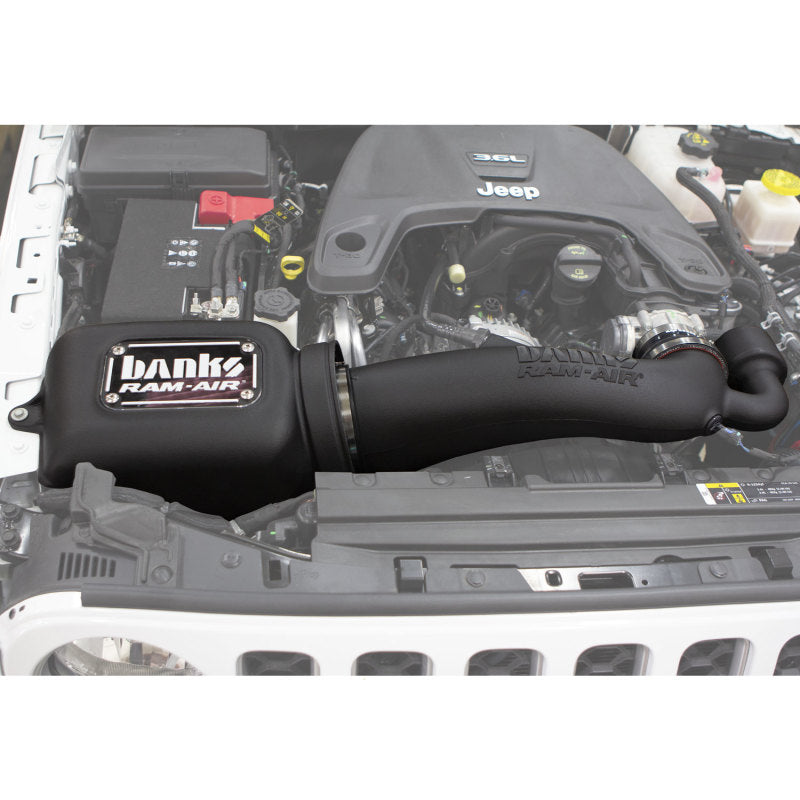 Banks Power 18-20 Jeep 3.6L Wrangler (JL) Ram-Air Intake System - Striker Modified