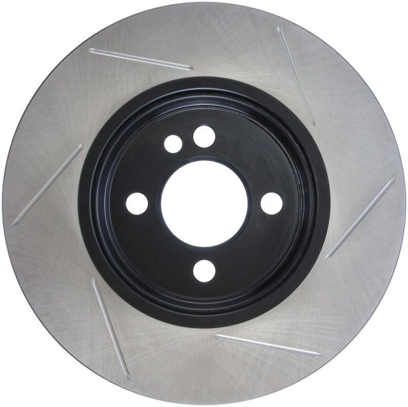StopTech Power Slot 07-09 Base Cooper Front Right Rotor - Striker Modified