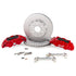 Alcon 2021+ RAM TRX 376x42mm Rotors 6-Piston Red Calipers Front Brake Upgrade Kit - Striker Modified