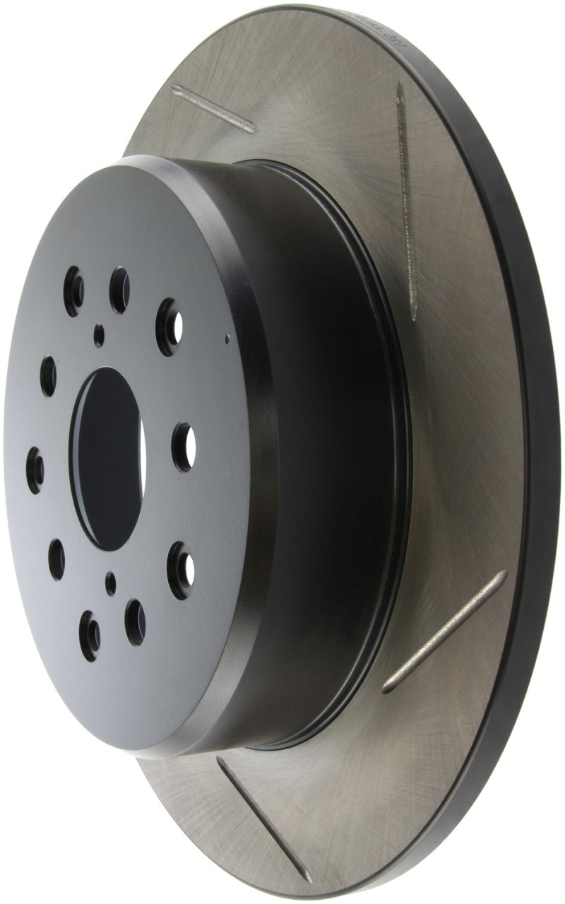 StopTech Power Slot 00-05 Lexus IS300 Rear Left SportStop Slotted Rotor - Striker Modified
