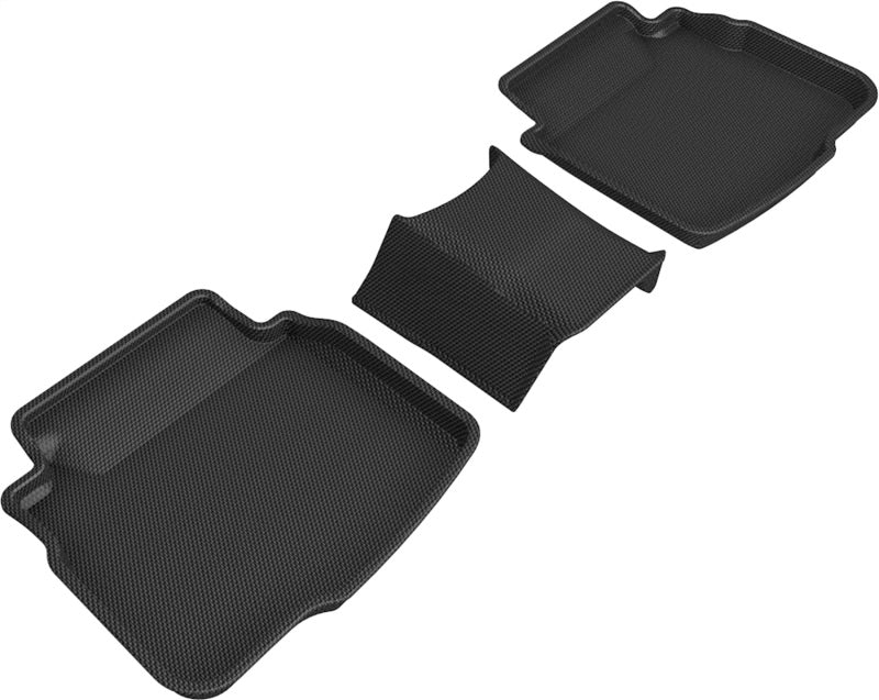 3D Maxpider Custom Fit Kagu Floor Mat For 20-22 Subaru Legacy / Outback - 2nd Row (Black) - Striker Modified