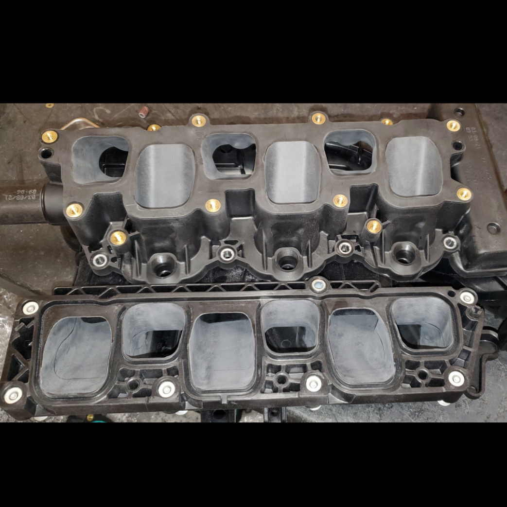 Ported 15-17 3.7L V6 Upper and Lower Intakes - Striker Modified